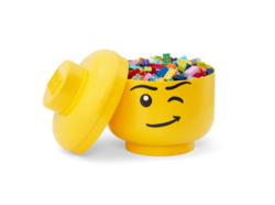 LEGO® úložná hlava (velikost L) - mrkající chlapec