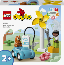 LEGO® DUPLO® 10985 Větrná turbína a elektromobil
