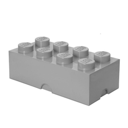 LEGO® storage box 8 šedý