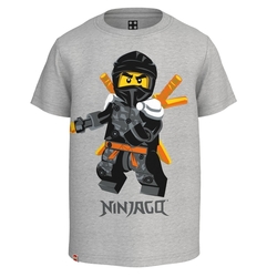 LEGO® Tričko 12010577 Ninjago - šedé
