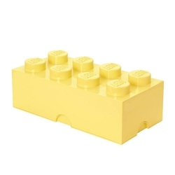LEGO® storage box 8 vanilkový