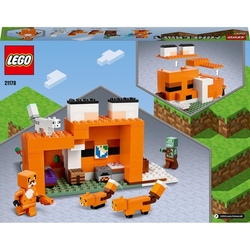 LEGO® Minecraft® 21178 Liščí domek
