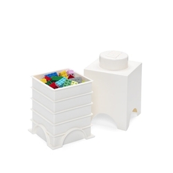 LEGO® storage box 1 bílá