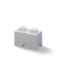 LEGO® storage box 2 světle šedý