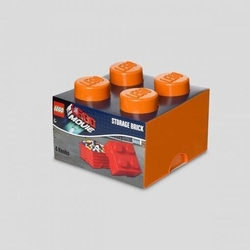 LEGO® storage box 4 oranžový