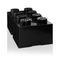 LEGO® storage box 8 černý
