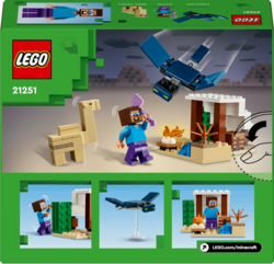 LEGO® Minecraft® 21251 Steve a výprava do pouště
