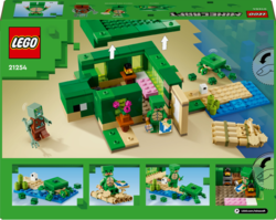LEGO® Minecraft® 21254 Želví domek na pláži
