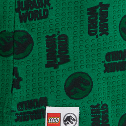 LEGO tričko Jurský park - tmavě zelená