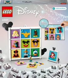 LEGO® - Disney 43221 100 let oblíbených animovaných postav Disney
