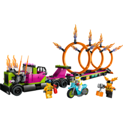 LEGO® City 60357 Tahač s ohnivými kruhy
