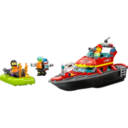 LEGO® City 60373 Hasičská záchranná loď a člun
