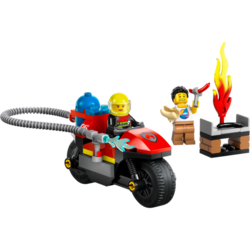 LEGO® City 60410 Hasičská záchranná motorka
