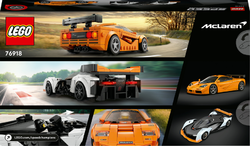 LEGO® Speed Champions 76918 McLaren Solus GT a McLaren F1 LM
