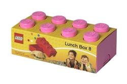 LEGO® Svačinová krabička růžová (LEGO Lunch box)