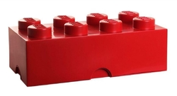 LEGO® storage box 8 červený