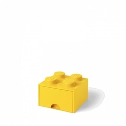 LEGO® úložný box 4 s šuplíkem žlutý