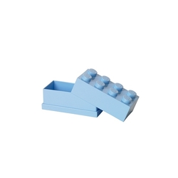 LEGO® Mini Box - světle modrá