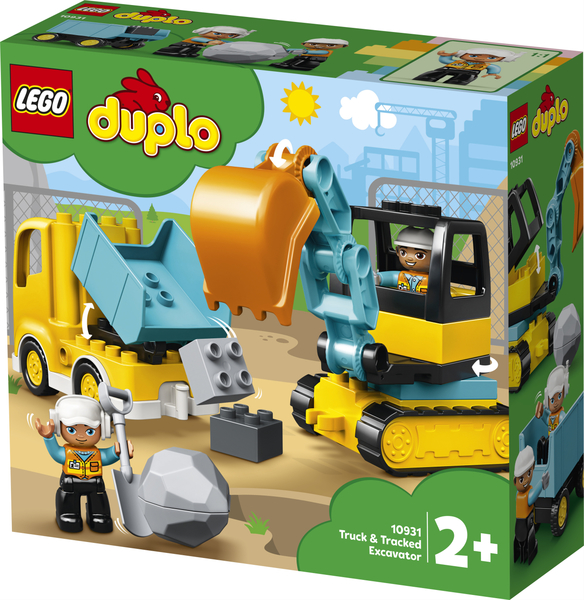 LEGO® DUPLO® Town 10931 Náklaďák a pásový bagr