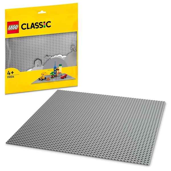LEGO® Classic 11024 Šedá podložka na stavění
