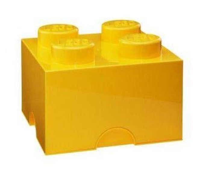 LEGO® storage box 4 žlutý
