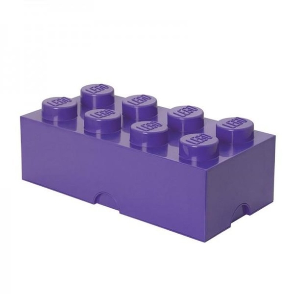 LEGO® storage box 8 fialový