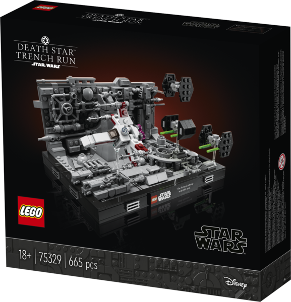 LEGO®Star Wars 75329 Útok na Hvězdu smrti – diorama