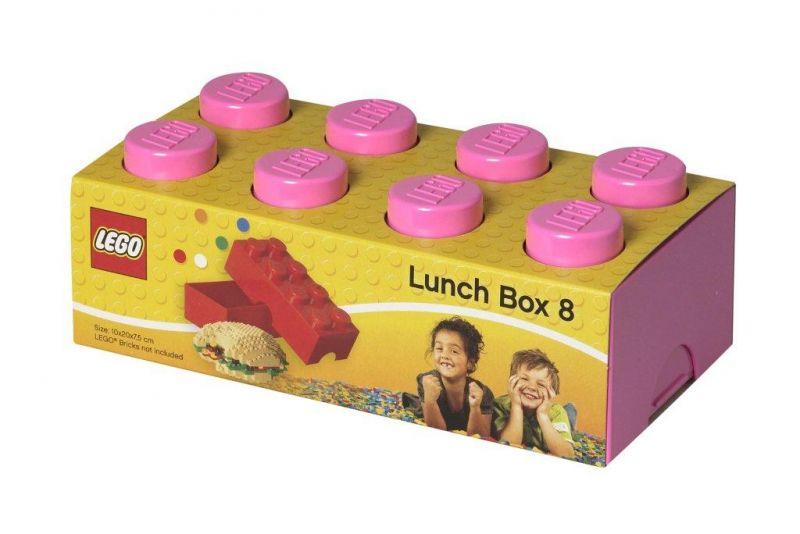 LEGO Svačinová krabička růžová (LEGO Lunch box)