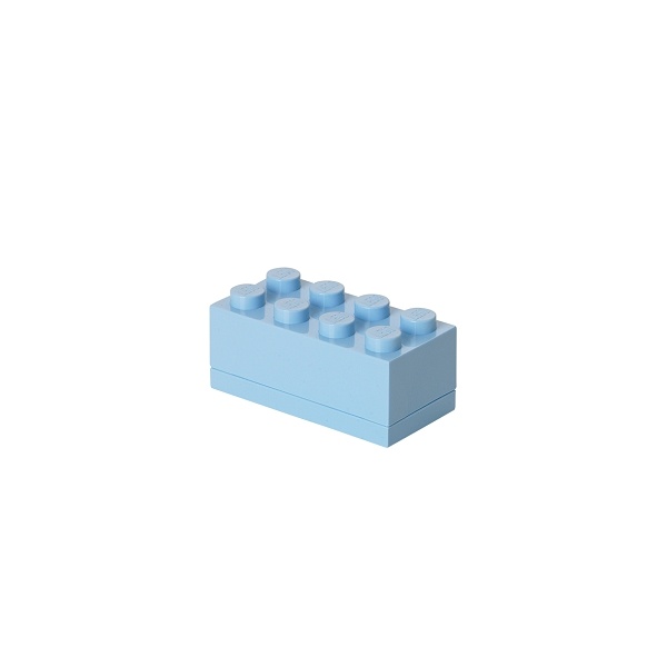 LEGO® Mini Box - světle modrá