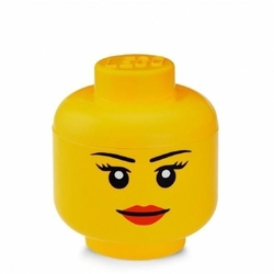 LEGO® úložná hlava (velikost S) - dívka 