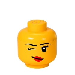 LEGO® úložná hlava (velikost S) - dívka whinky