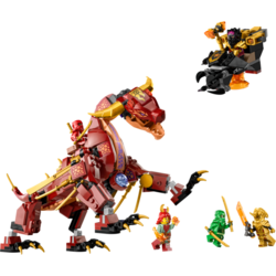 LEGO® NINJAGO® 71793 Heatwave a jeho transformační lávový drak

