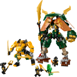 LEGO® NINJAGO® 71794 Lloyd, Arin a jejich tým nindža robotů
