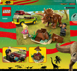 LEGO® Jurassic World™ 76959 Zkoumání triceratopse?
