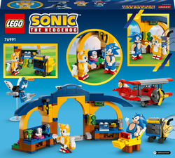 LEGO® Sonic the Hedgehog™ 76991 Tailsova dílna a letadlo Tornádo
