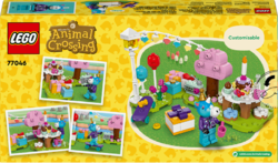 LEGO® Animal Crossing™ 77046 Julian a oslava narozenin
