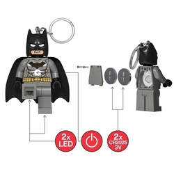 LEGO Batman svítící figurka (HT) - šedý
