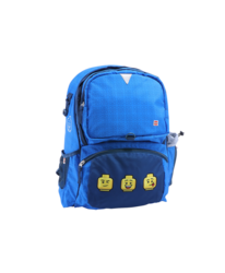 LEGO® Faces Blue Freshmen - školní batoh